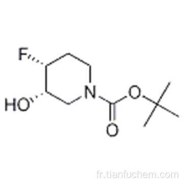 4-fluoro-3-hydroxypipéridine-1-carboxylate de cis-tert-butyle CAS 1174020-46-2